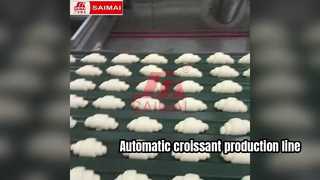 Ligne de production automatique de croissants et de pain