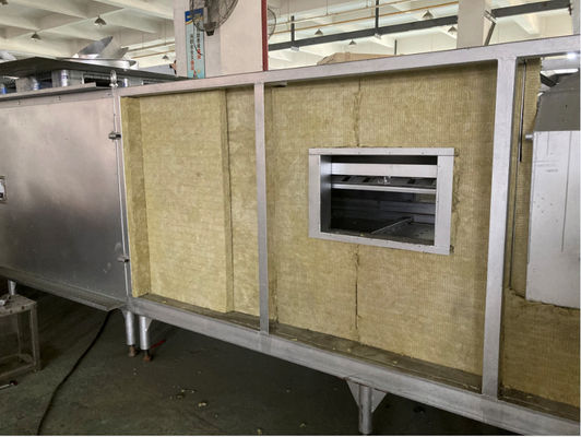 700kg/M 20T Bakery Tunnel Oven With Mesh Belt Conveyor