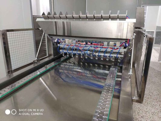 ABB Motor 220V Cream Injection Automatic Cake Production Line